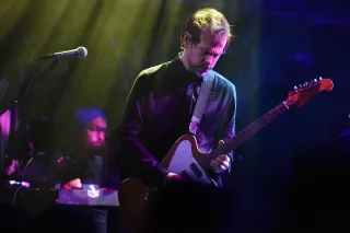 Bryce Dessner performing on stage