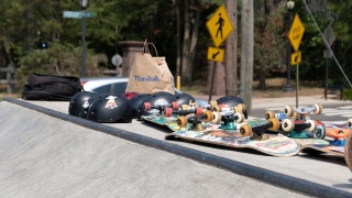 Scantlebury Skatepark Ribbon Cutting - Skateboarding Clinic