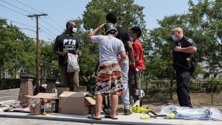 Scantlebury Skatepark Ribbon Cutting - Skateboarding Clinic