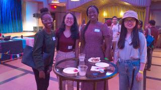 2022 Graduate & Professional Student Cultural Center Crawl in The Underground at Yale Schwarzman Center. Photo: Maurice L. Harris