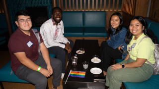 2022 Graduate & Professional Student Cultural Center Crawl in The Underground at Yale Schwarzman Center. Photo: Maurice L. Harris